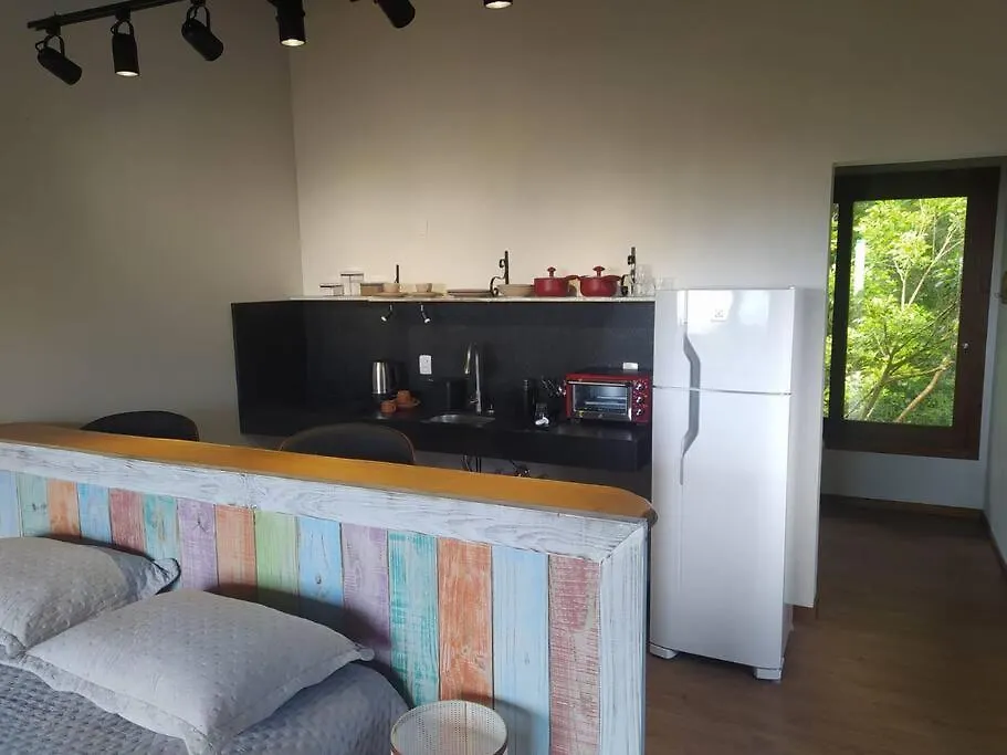 Studio Ametista Na Praia Do Silveira Em Garopaba Apartmán