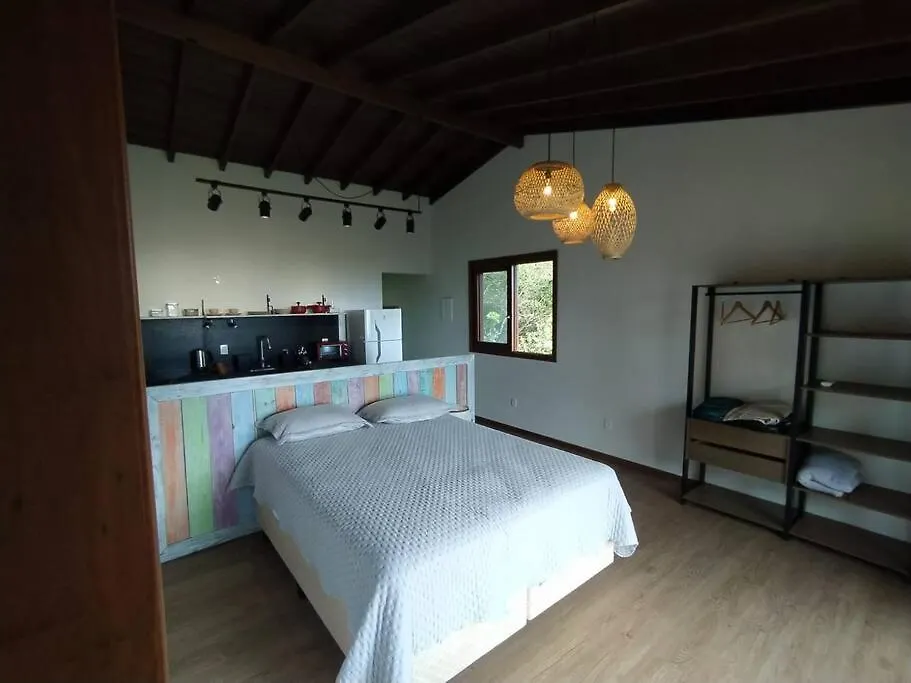 Studio Ametista Na Praia Do Silveira Em Garopaba Apartmán